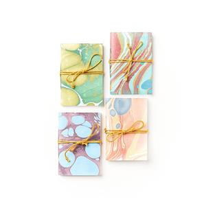 Assorted Bubble Marbling Notebook