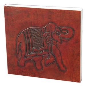ELEPHANT EMBOSSED LEATHER JOURNAL