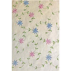 HANDMADE EMBROIDERY PAPER GIFT WRAP