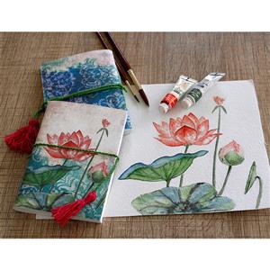  Lotus Water colour Journal 